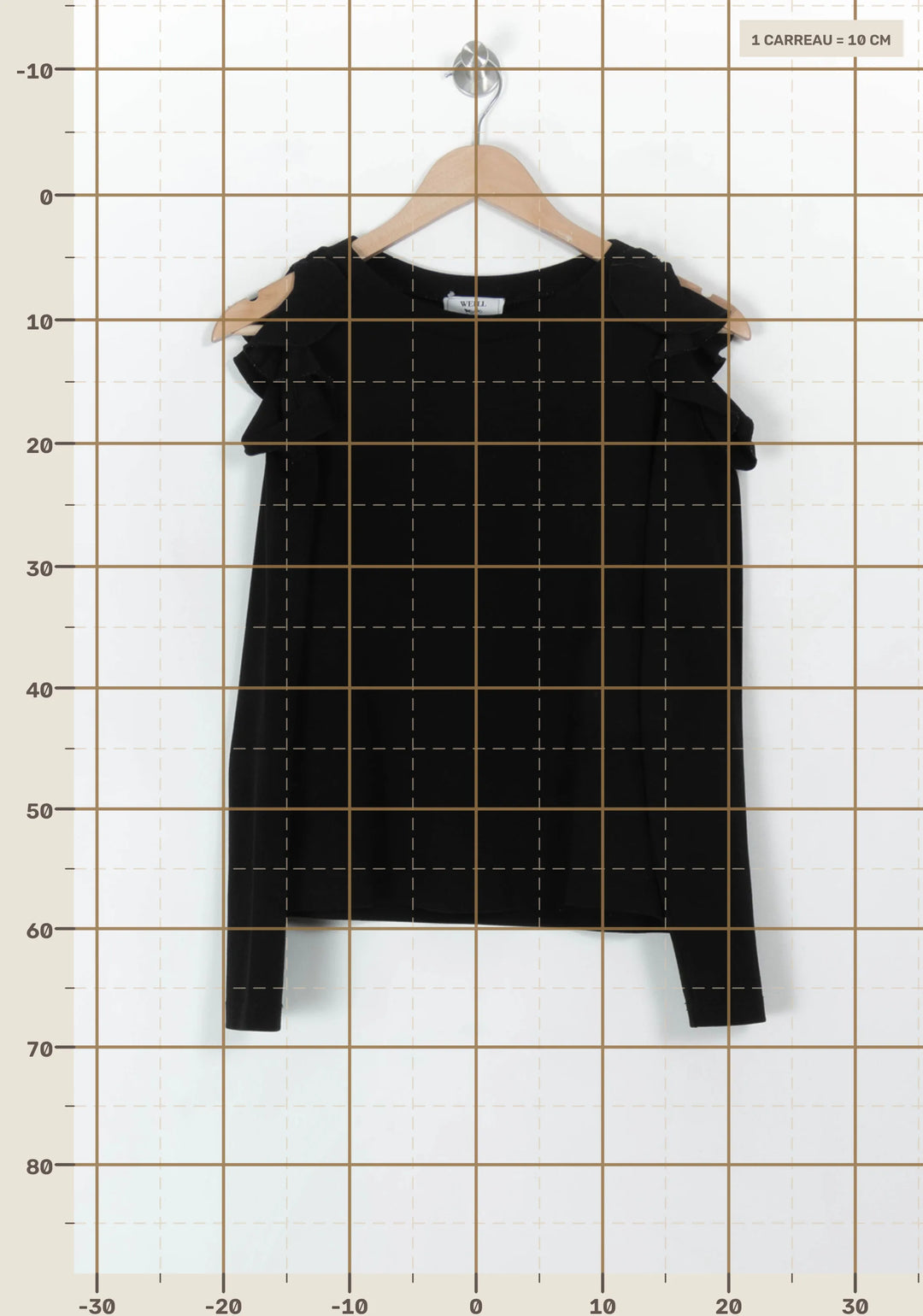 Pull Noir - Taille L/40 de la marque Weill | PARAD93403 - Vendu par Paradigme - Image 4