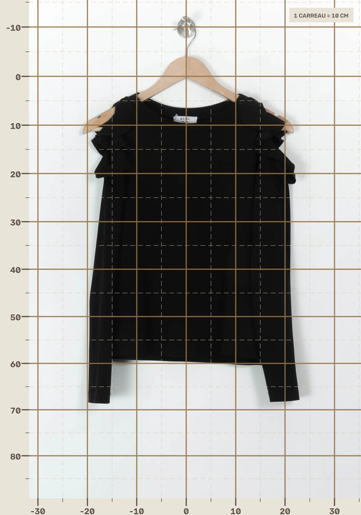 Pull Noir - Taille L/40 de la marque Weill | PARAD93403 - Vendu par Paradigme - Image 4