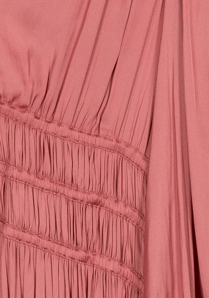 Robe Midi Rose - Taille XL/42 de la marque Maje | PARAD93405 - Vendu par Paradigme - Image 3