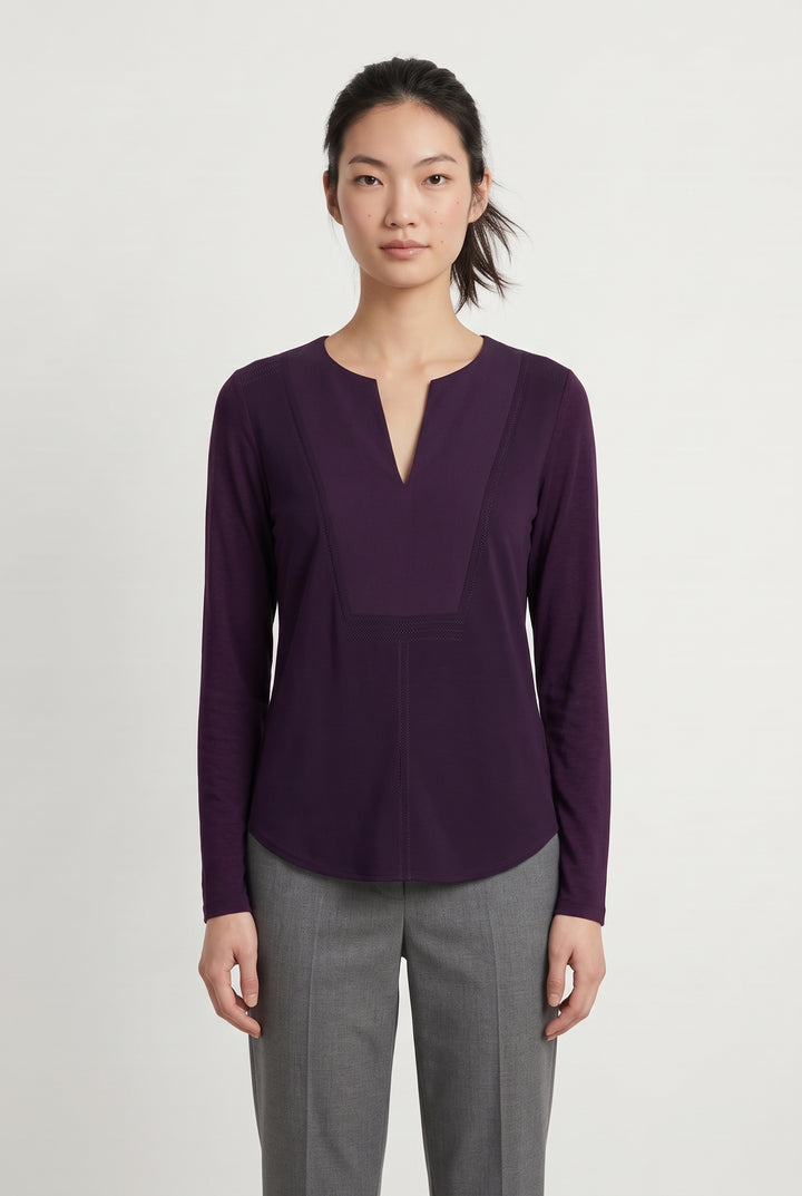 Blouse Violette - Taille M/38 de la marque Comptoir des Cotonniers | PARAD93411 - Vendu par Paradigme - Image 1
