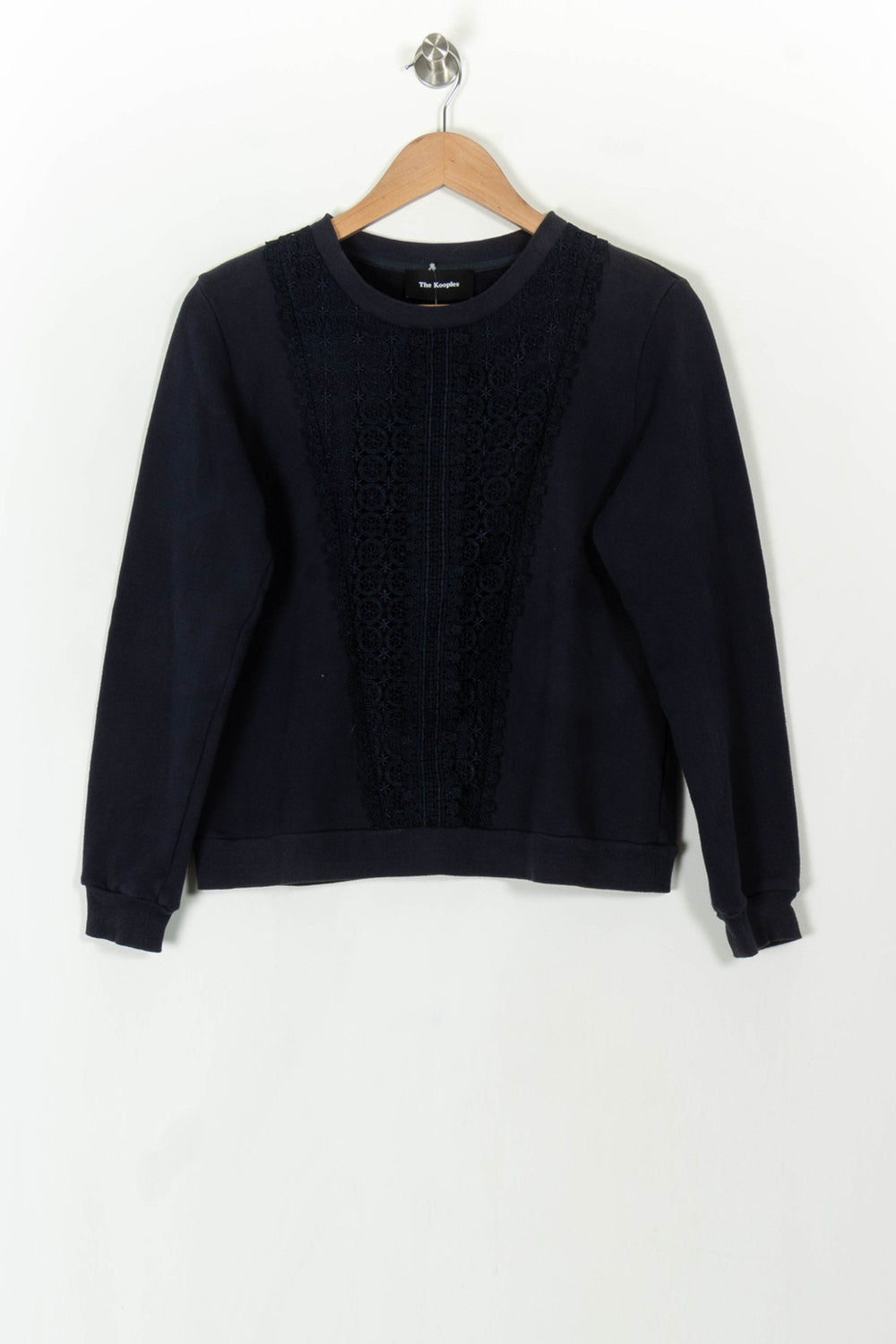 Sweatshirt Bleu - Taille S/36 de la marque The Kooples | PARAD93413 - Vendu par Paradigme - Image 2