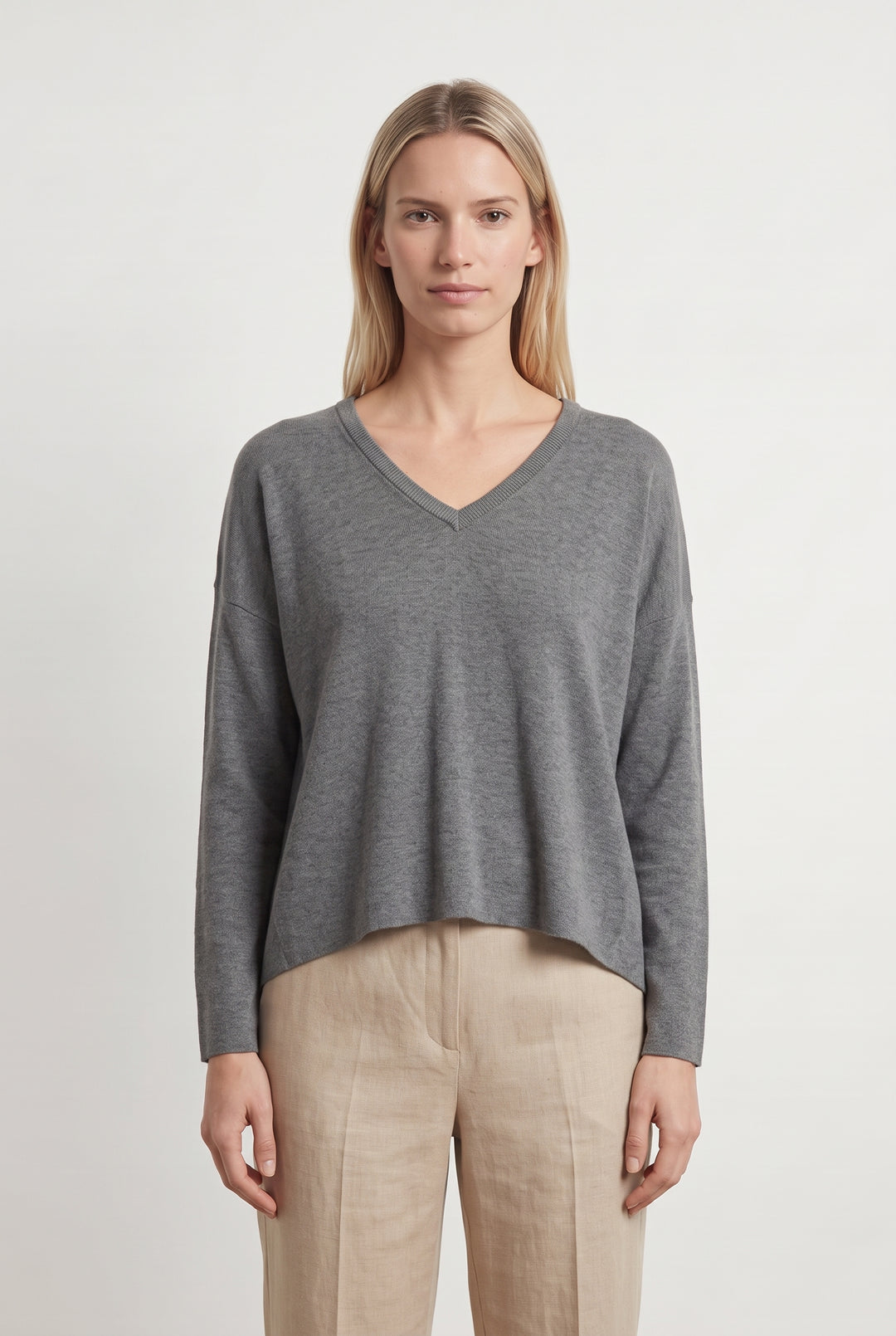 Pull Gris - Taille M/38 de la marque ZAPA | PARAD93414 - Vendu par Paradigme - Image 1