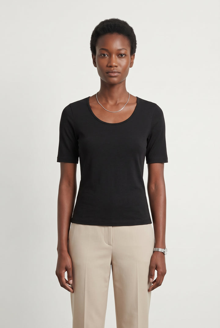 T-shirt Noir - Taille XS/34 de la marque COS | PARAD93419 - Vendu par Paradigme - Image 1
