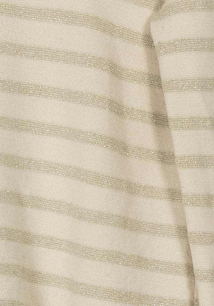 Pull Rayé Blanc et Beige - Taille L/40 de la marque Comptoir des Cotonniers | PARAD93423 - Vendu par Paradigme - Image 3