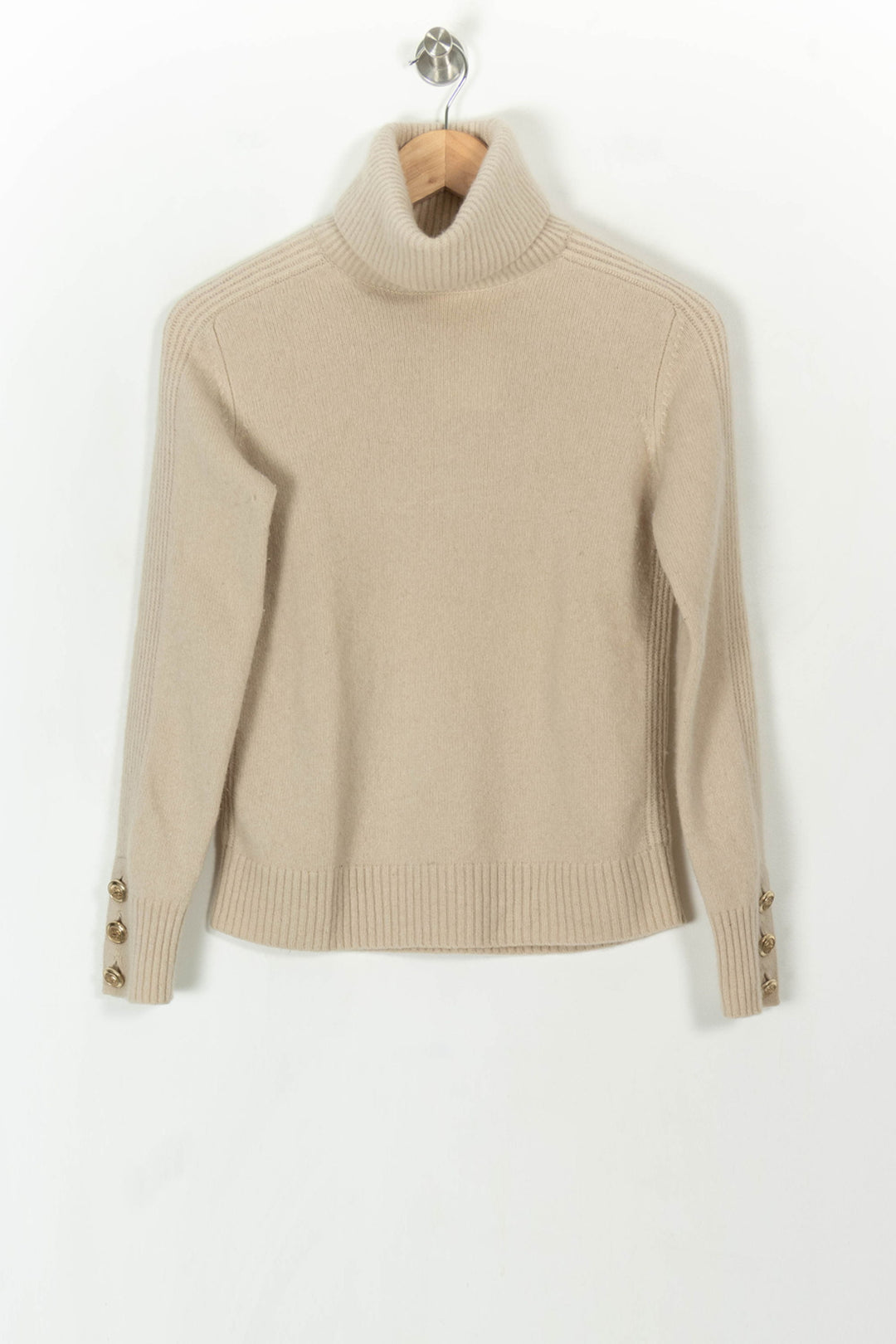 Pull Col Roulé Beige - Taille S/36 de la marque Maison 123 | PARAD93431 - Vendu par Paradigme - Image 2
