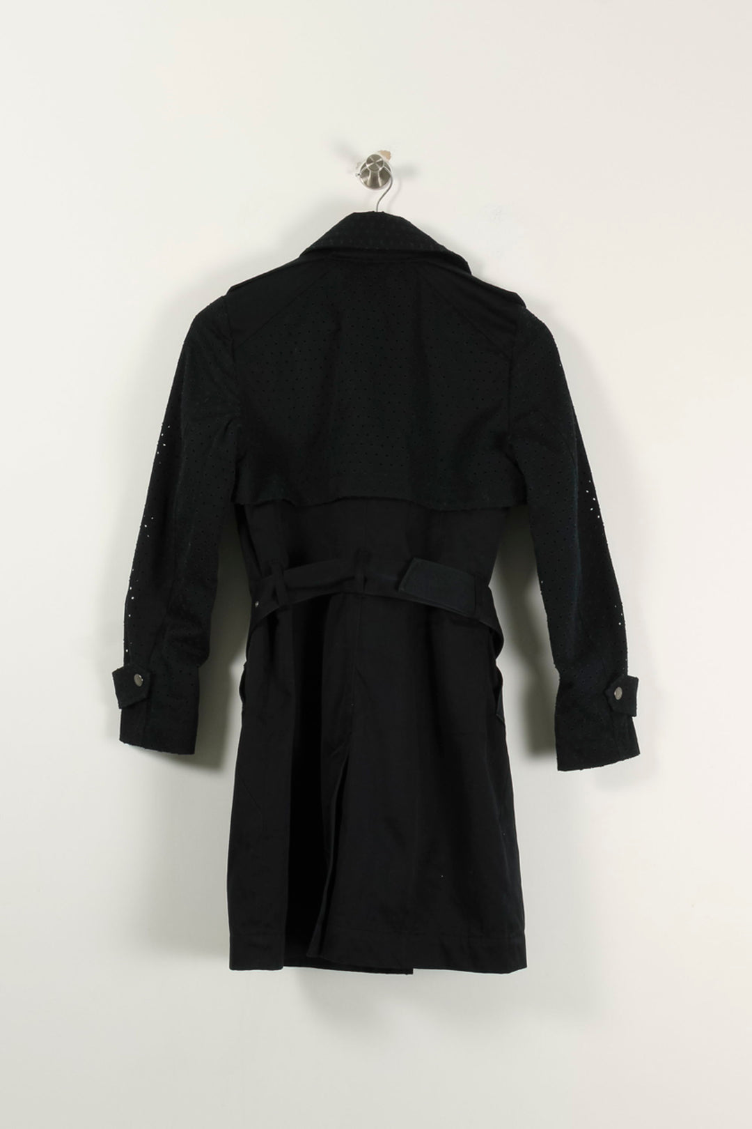 Trench Noir - Taille XS/34 de la marque Comptoir des Cotonniers | PARAD93437 - Vendu par Paradigme - Image 4