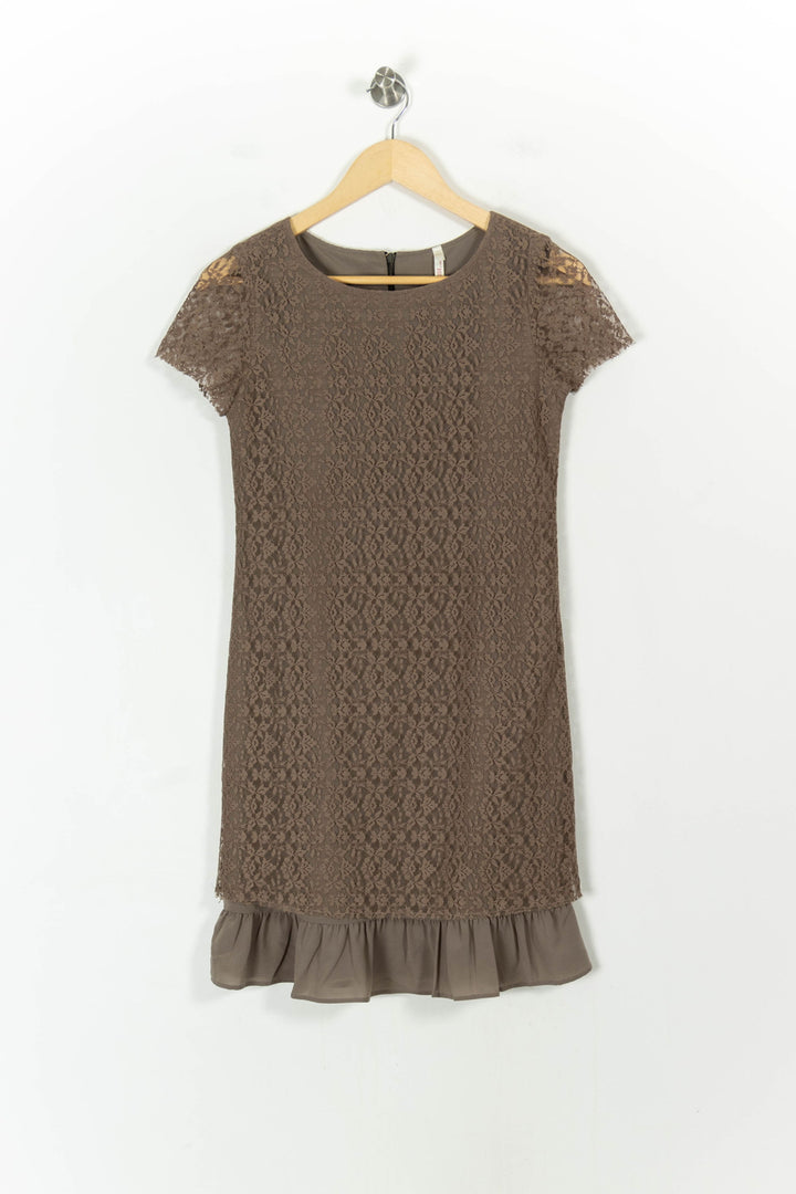 Robe Courte Beige - Taille XS/34 de la marque I.Code | PARAD93439 - Vendu par Paradigme - Image 2