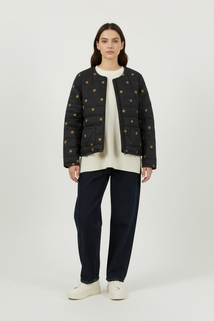 Veste Noire et Marron - Taille XS/34 de la marque Comptoir des Cotonniers | PARAD93447 - Vendu par Paradigme - Image 1