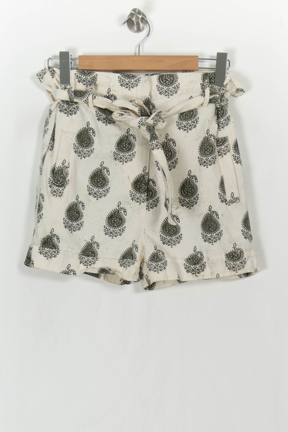 Short Beige et Noir - Taille XS/34 de la marque Bérénice | PARAD93458 - Vendu par Paradigme - Image 2