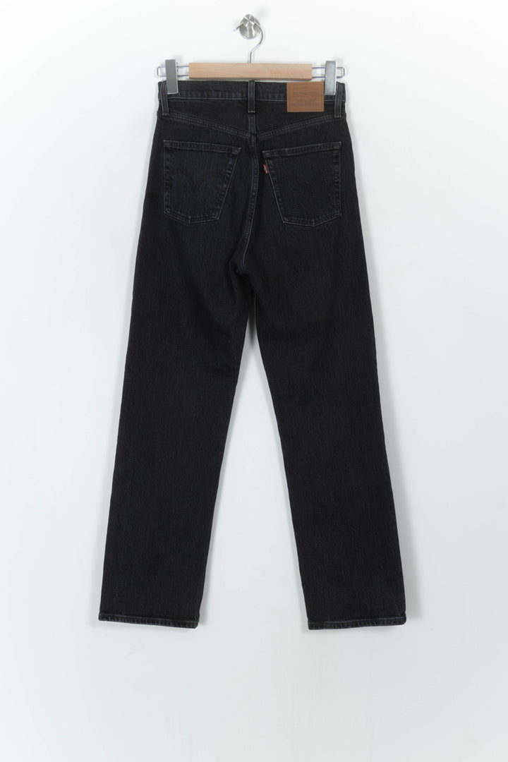 Jean Droit Noir - Taille M/38 de la marque Levi&