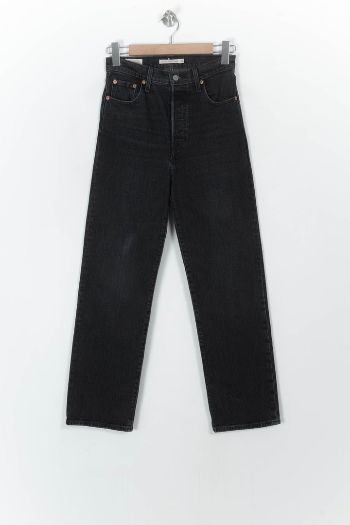Jean Droit Noir - Taille M/38 de la marque Levi&