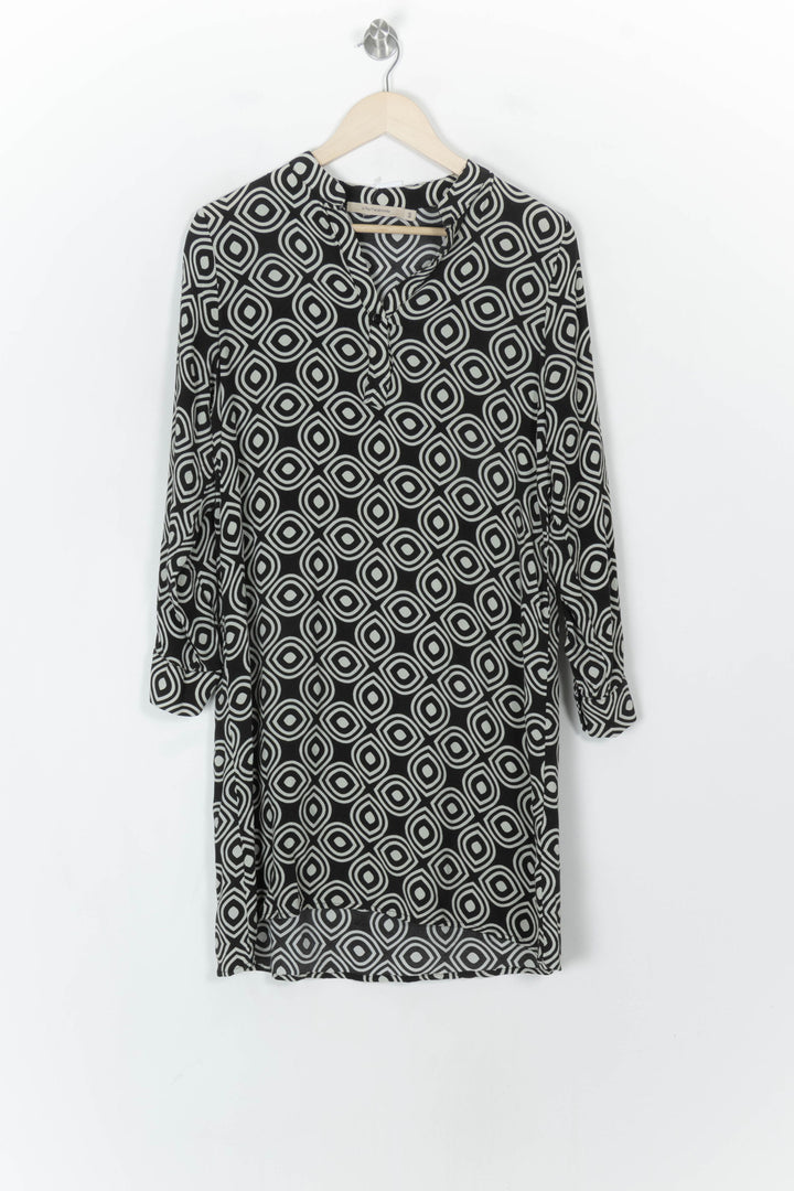 Robe Noire et Blanche - Taille L/40 de la marque La Fée Maraboutée | PARAD93490 - Vendu par Paradigme - Image 2