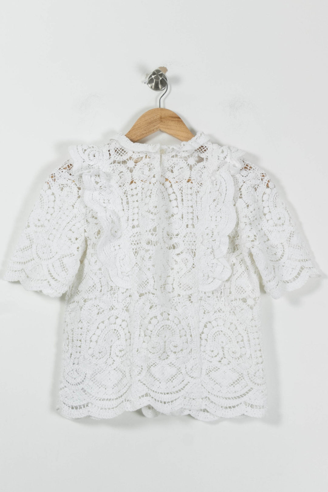 Blouse Blanche - Taille S/36 de la marque Sézane | PARAD93491 - Vendu par Paradigme - Image 4