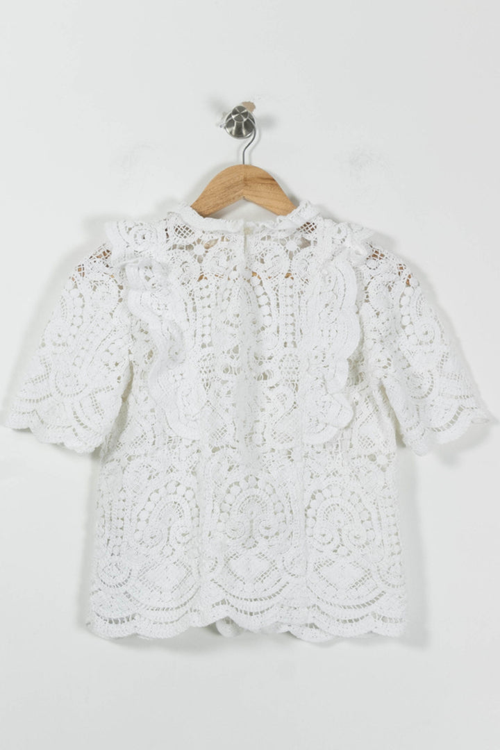 Blouse Blanche - Taille S/36 de la marque Sézane | PARAD93491 - Vendu par Paradigme - Image 4
