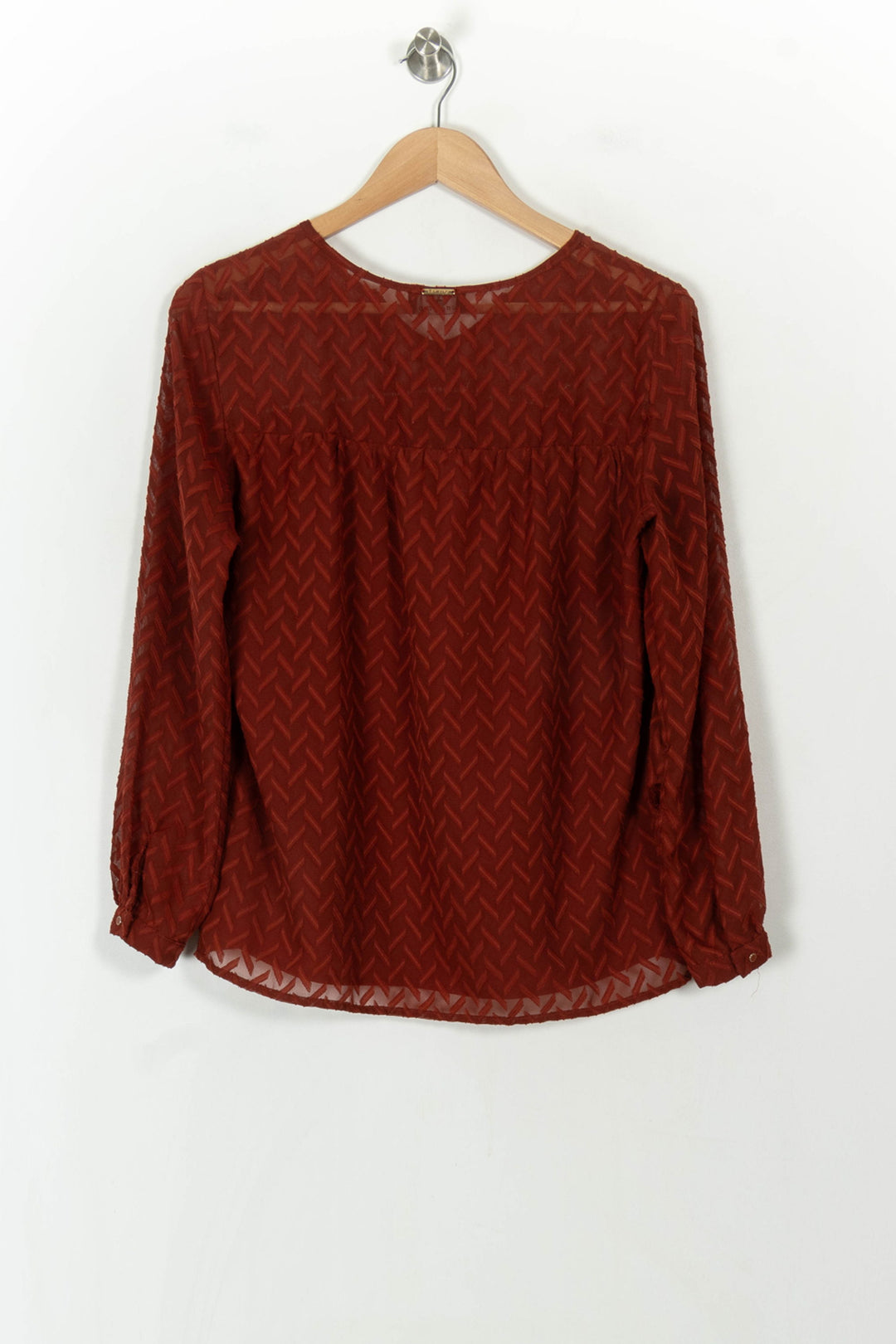 Blouse Bordeaux - Taille L/40 de la marque One Step | PARAD93495 - Vendu par Paradigme - Image 5