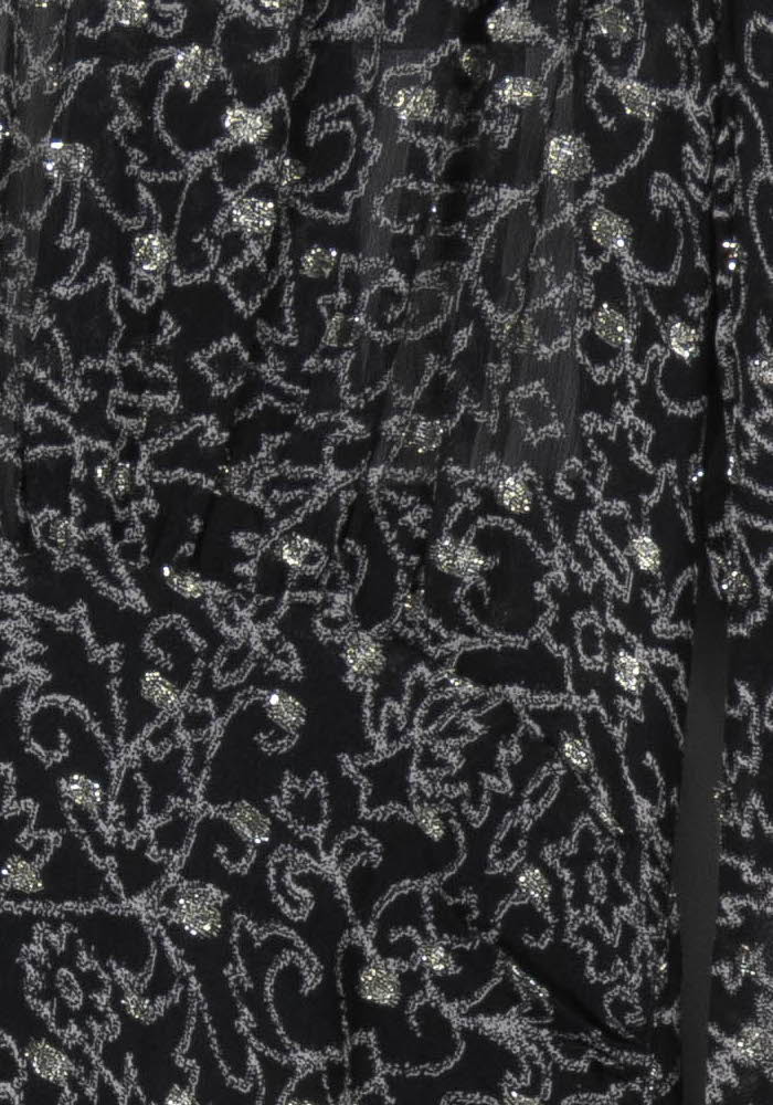 Robe Courte Noire et Argentée - Taille M/38 de la marque ba&sh | PARAD93498 - Vendu par Paradigme - Image 3