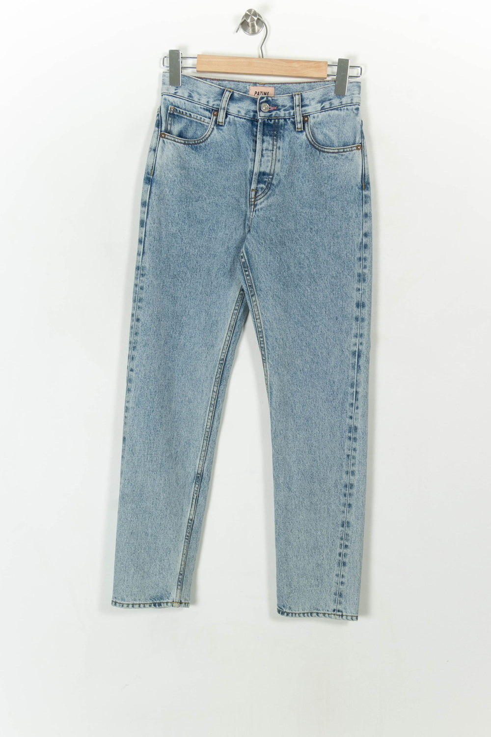 Jean Droit Bleu - Taille XS/34 de la marque Patine | PARAD93499 - Vendu par Paradigme - Image 2