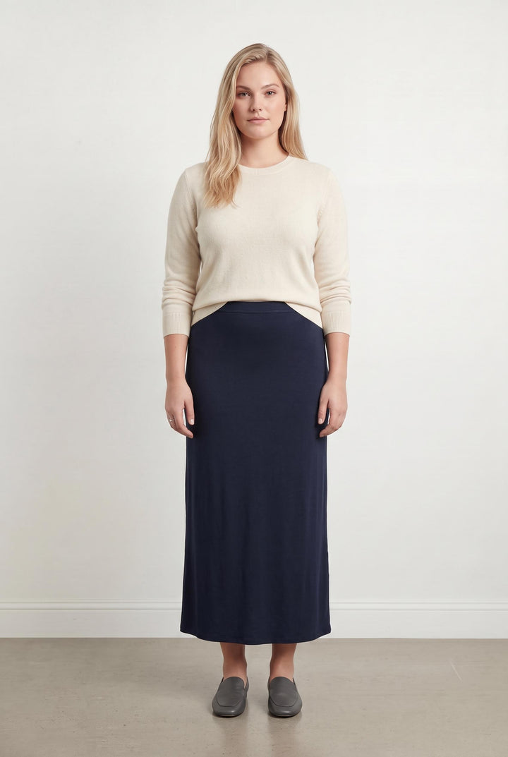 Jupe Longue Bleue - Taille XL/42 de la marque La Fée Maraboutée | PARAD93508 - Vendu par Paradigme - Image 1