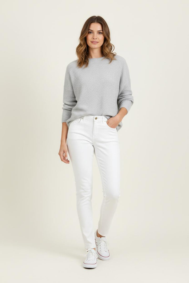 Jean Slim Blanc - Taille S/36 de la marque ZAPA | PARAD93510 - Vendu par Paradigme - Image 1