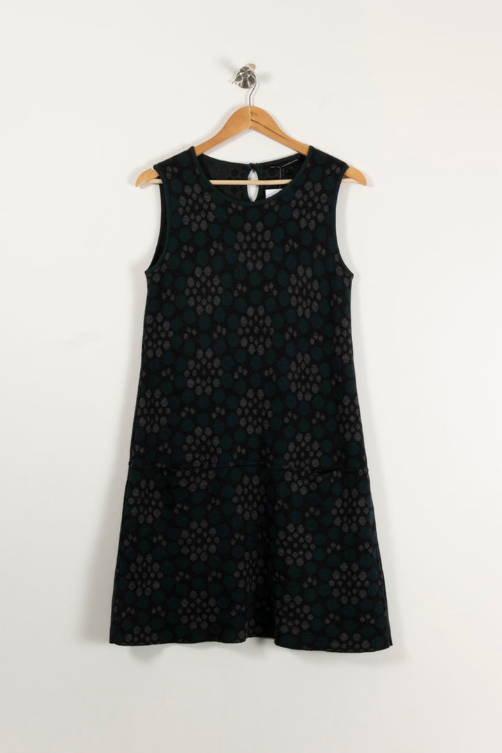 Robe Bleu et Noir - Taille L/40 de la marque La Fée Maraboutée | PARAD93512 - Vendu par Paradigme - Image 2