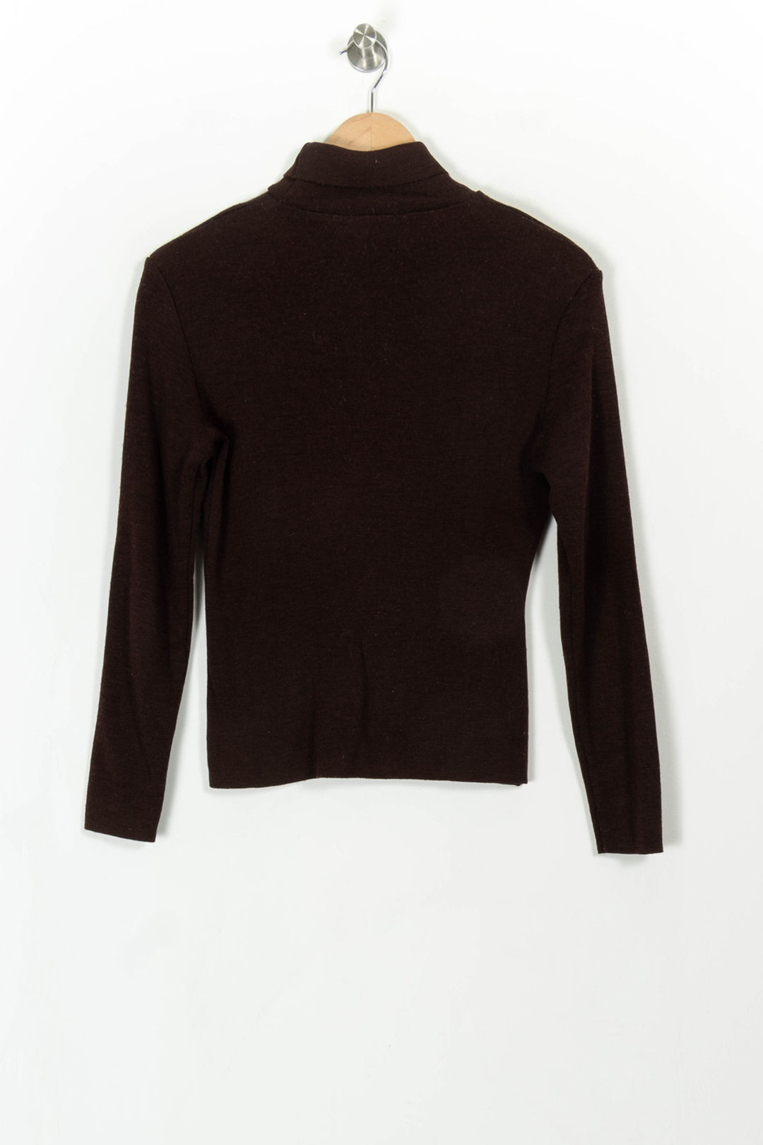 Pull Col Roulé Marron - Taille S/36 de la marque Kookai | PARAD93513 - Vendu par Paradigme - Image 4