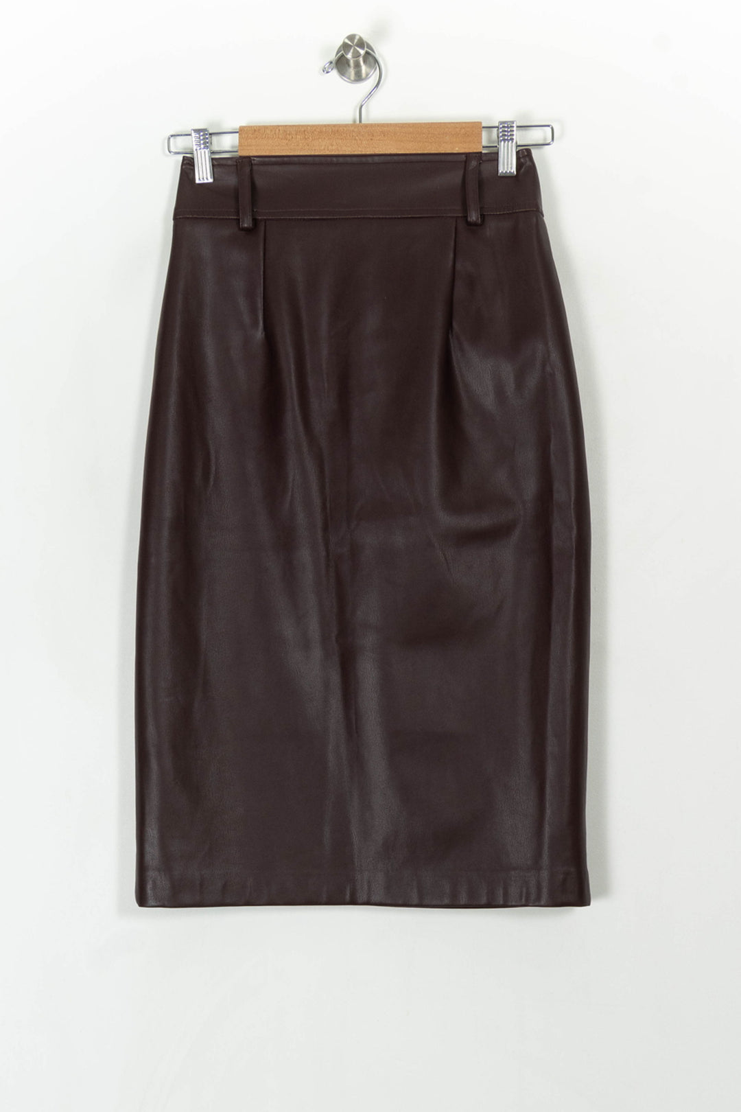 Jupe Crayon Bordeaux - Taille XS/34 de la marque Suncoo | PARAD93524 - Vendu par Paradigme - Image 5