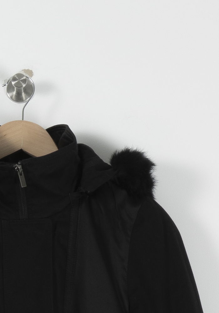 Parka Noire - Taille S/36 de la marque Comptoir des Cotonniers | PARAD93527 - Vendu par Paradigme - Image 3