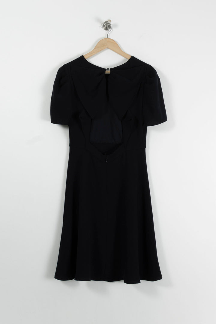 Robe Courte Bleue - Taille L/40 de la marque Claudie Pierlot | PARAD93531 - Vendu par Paradigme - Image 4