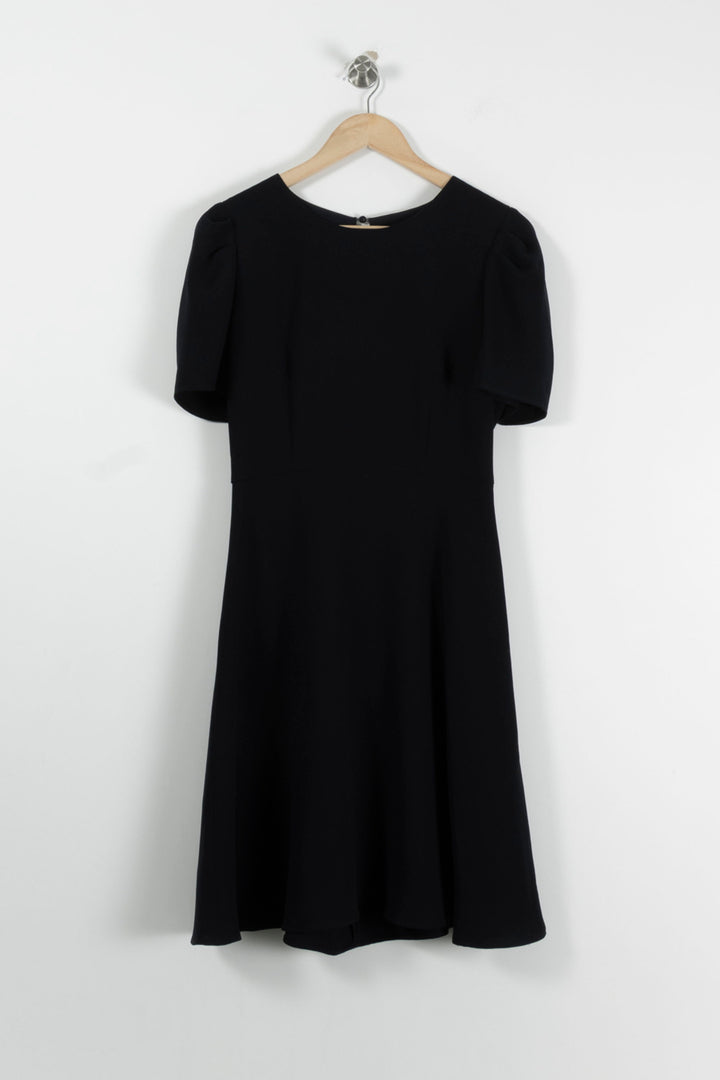 Robe Courte Bleue - Taille L/40 de la marque Claudie Pierlot | PARAD93531 - Vendu par Paradigme - Image 2