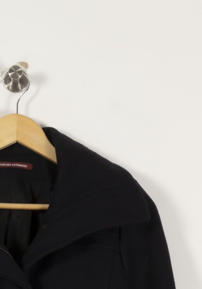 Manteau Bleu - Taille S/36 de la marque Comptoir des Cotonniers | PARAD93537 - Vendu par Paradigme - Image 3