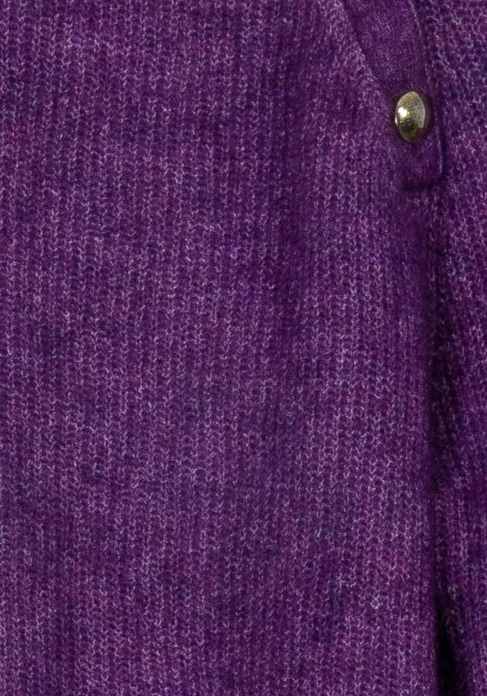 Pull Violet - Taille M/38 de la marque Sézane | PARAD93540 - Vendu par Paradigme - Image 3