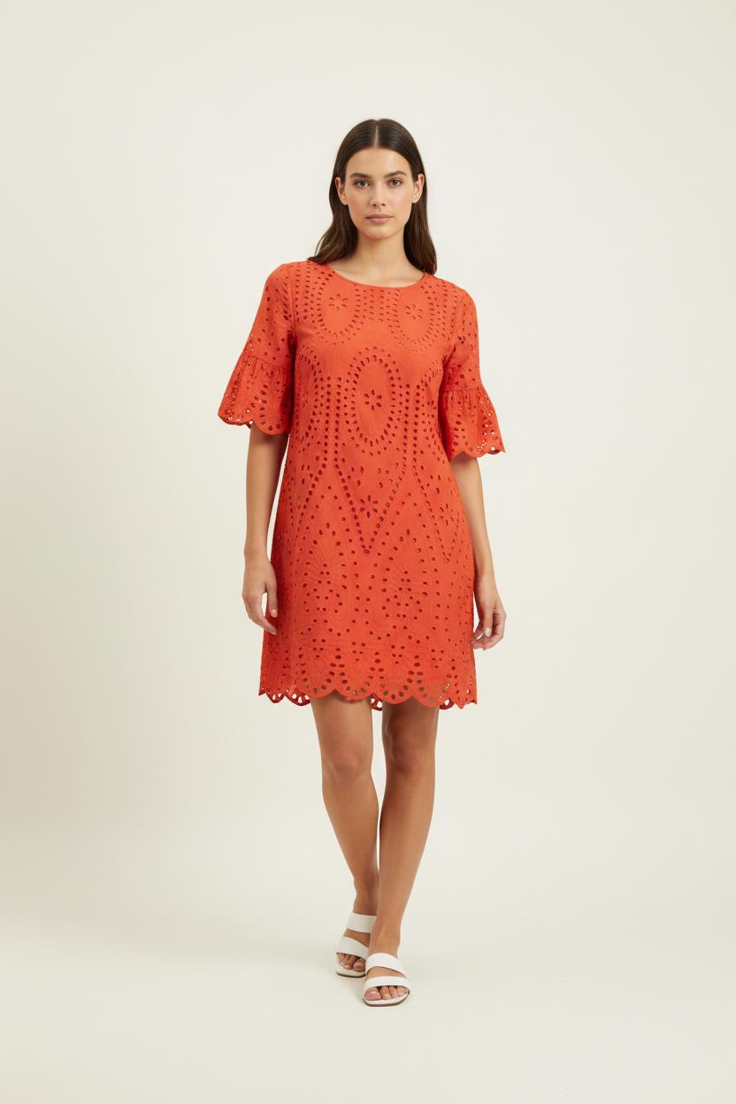 Robe Courte Rouge - Taille M/38 de la marque Sud express | PARAD93543 - Vendu par Paradigme - Image 1