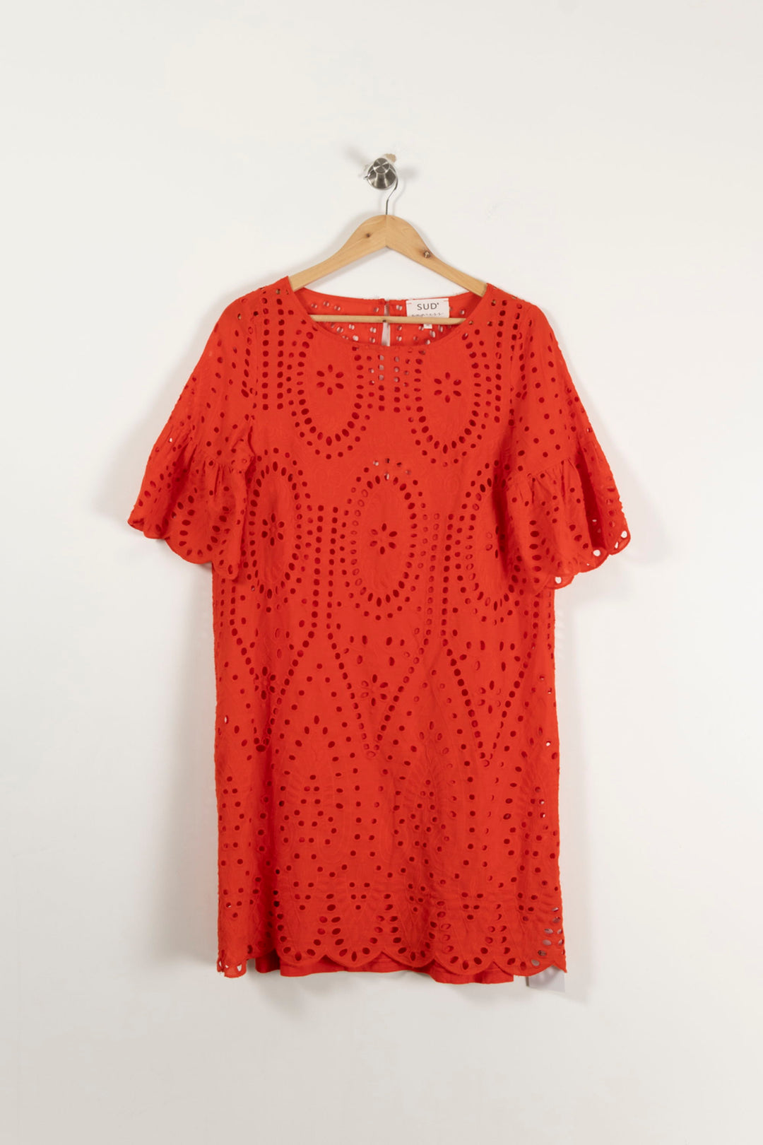 Robe Courte Rouge - Taille M/38 de la marque Sud express | PARAD93543 - Vendu par Paradigme - Image 2