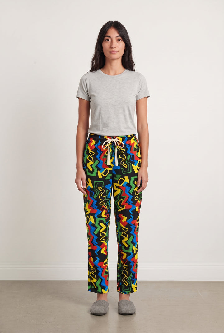 Pantalon Noir Jaune Rouge Bleu Vert - Taille S/36 de la marque Heimstone | PARAD93547 - Vendu par Paradigme - Image 1