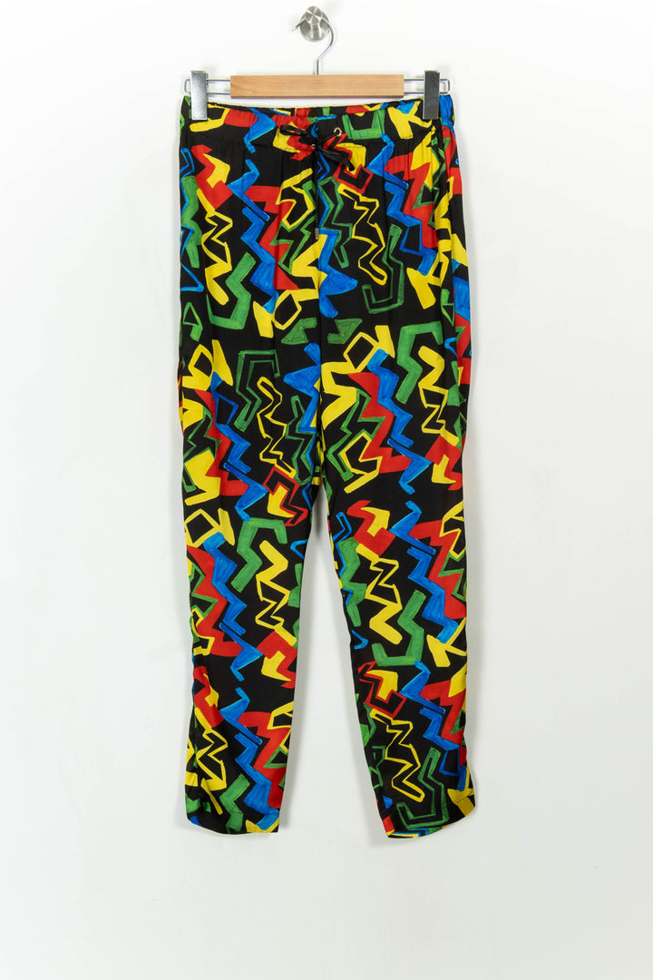 Pantalon Noir Jaune Rouge Bleu Vert - Taille S/36 de la marque Heimstone | PARAD93547 - Vendu par Paradigme - Image 2