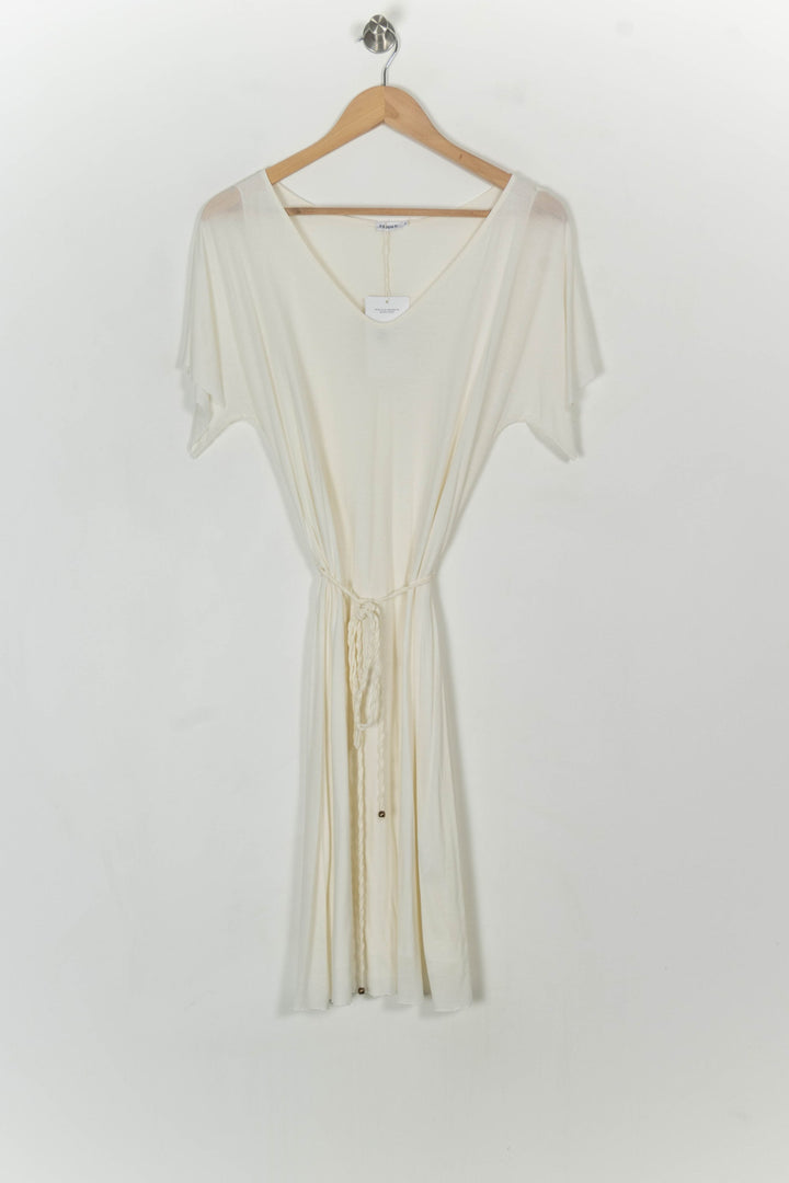 Robe Ceinturée Blanche - Taille XS/34 de la marque Filippa K | PARAD93549 - Vendu par Paradigme - Image 2
