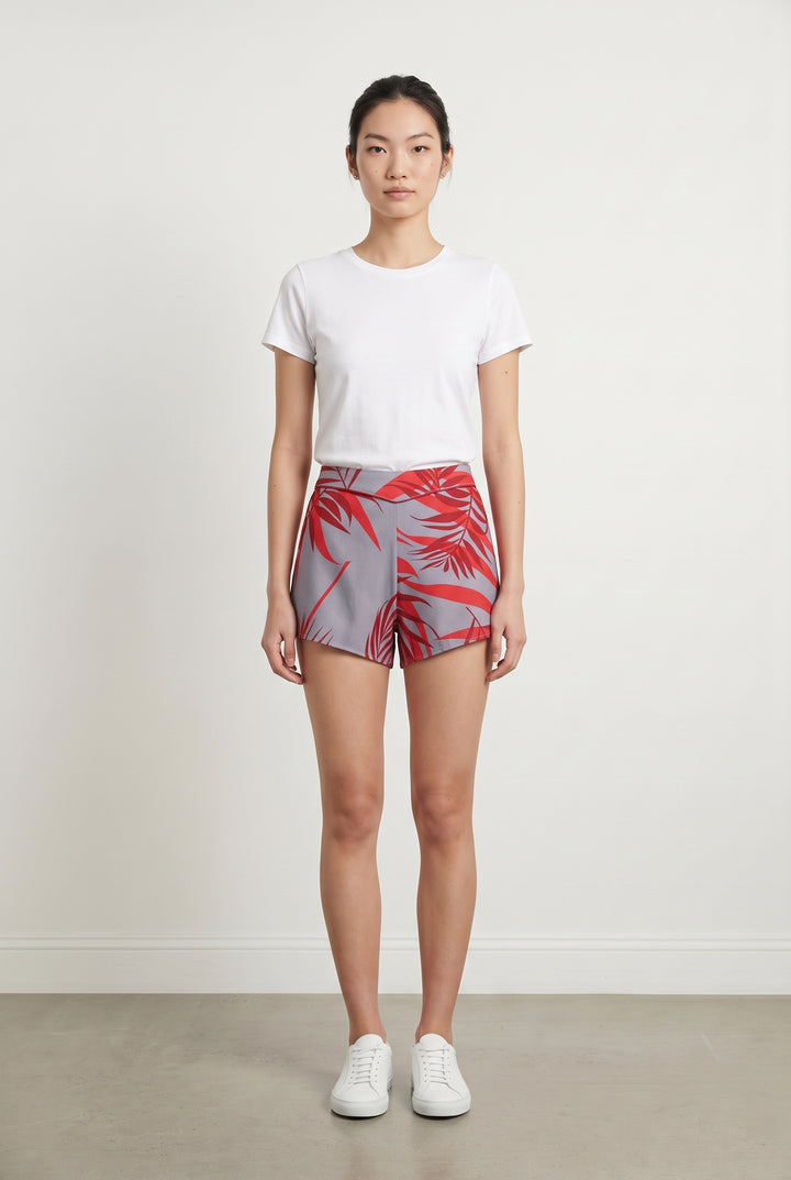 Short Gris et Rouge - Taille S/36 de la marque Heimstone | PARAD93551 - Vendu par Paradigme - Image 1