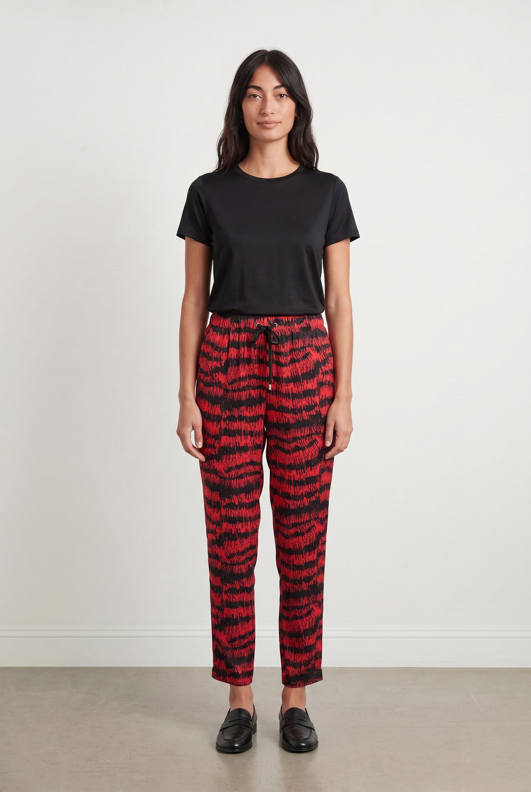 Pantalon Rouge et Noir - Taille S/36 de la marque Heimstone | PARAD93552 - Vendu par Paradigme - Image 1