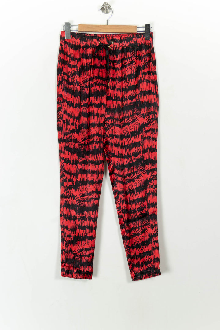 Pantalon Rouge et Noir - Taille S/36 de la marque Heimstone | PARAD93552 - Vendu par Paradigme - Image 2