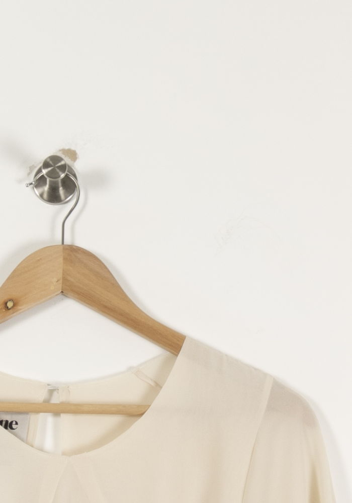 Robe Droite Beige - Taille S/36 de la marque Acne Studios | PARAD93560 - Vendu par Paradigme - Image 3