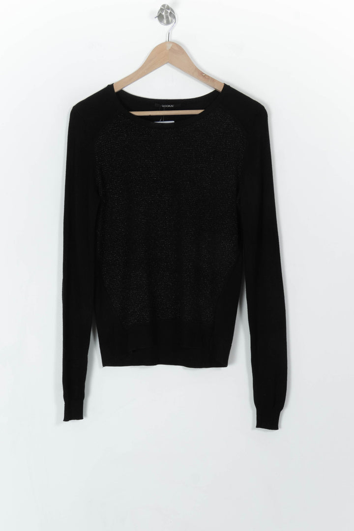 Pull Noir - Taille S/36 de la marque Kookai | PARAD93563 - Vendu par Paradigme - Image 2