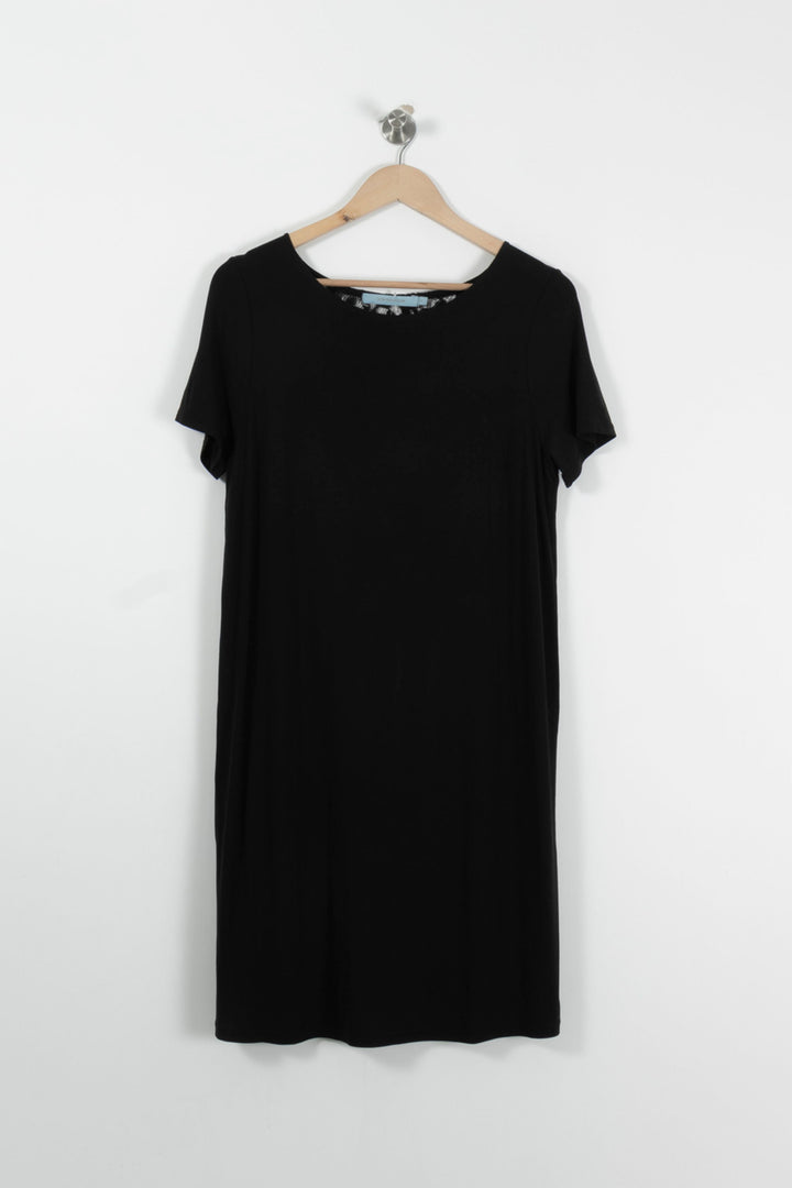 Robe Noire - Taille M/38 de la marque La Fée Maraboutée | PARAD93571 - Vendu par Paradigme - Image 2