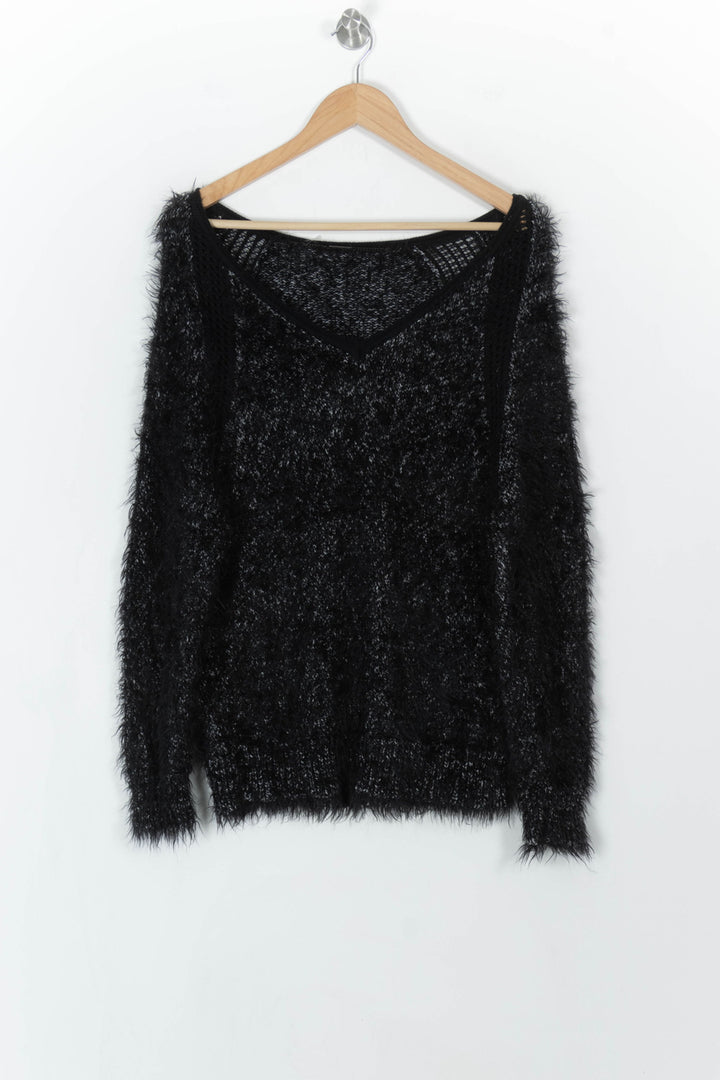 Pull Noir - Taille L/40 de la marque One Step | PARAD93580 - Vendu par Paradigme - Image 2