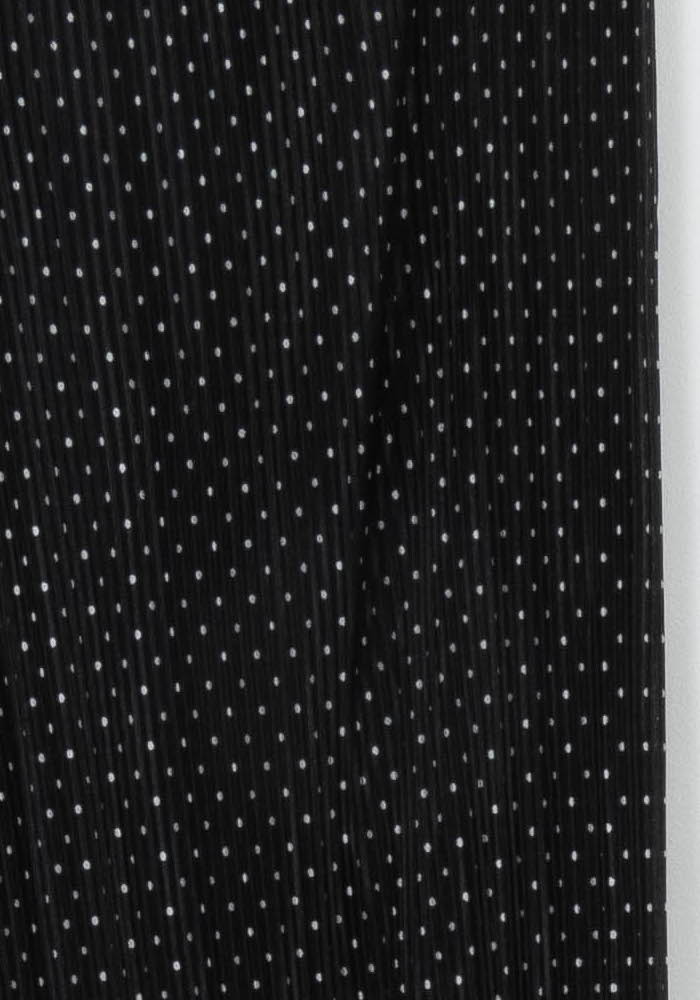 Pantalon Noir à Pois Blancs - Taille M/38 de la marque La Fée Maraboutée | PARAD93585 - Vendu par Paradigme - Image 3