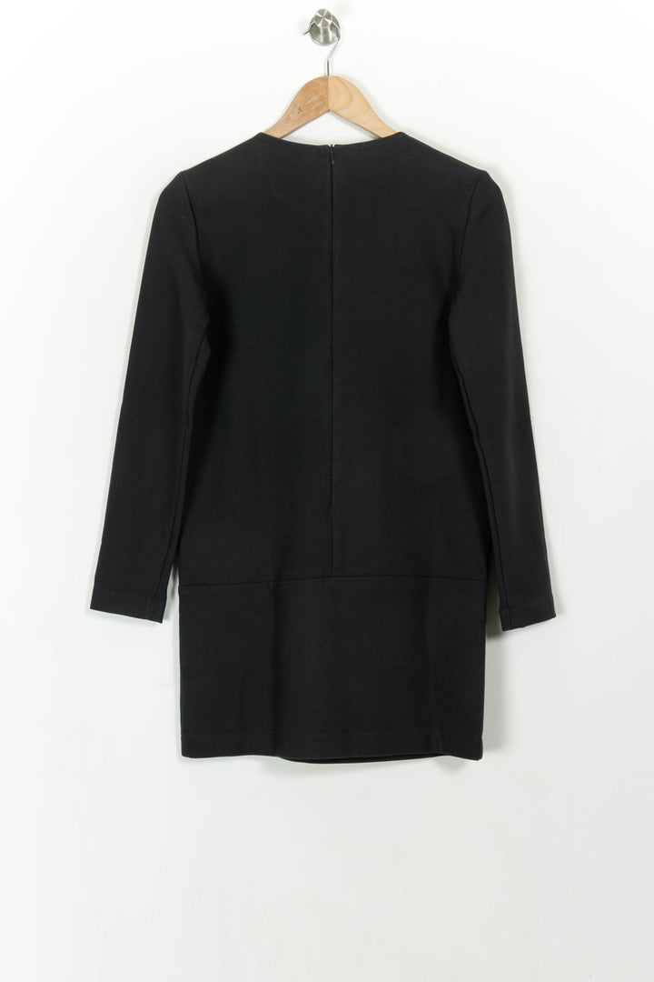 Robe Courte Noire - Taille XS/34 de la marque Sessùn | PARAD93587 - Vendu par Paradigme - Image 4