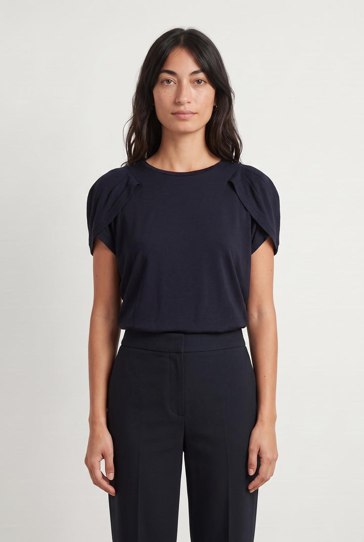 Tee-shirt Bleu - Taille S/36 de la marque Maje | PARAD93597 - Vendu par Paradigme - Image 1
