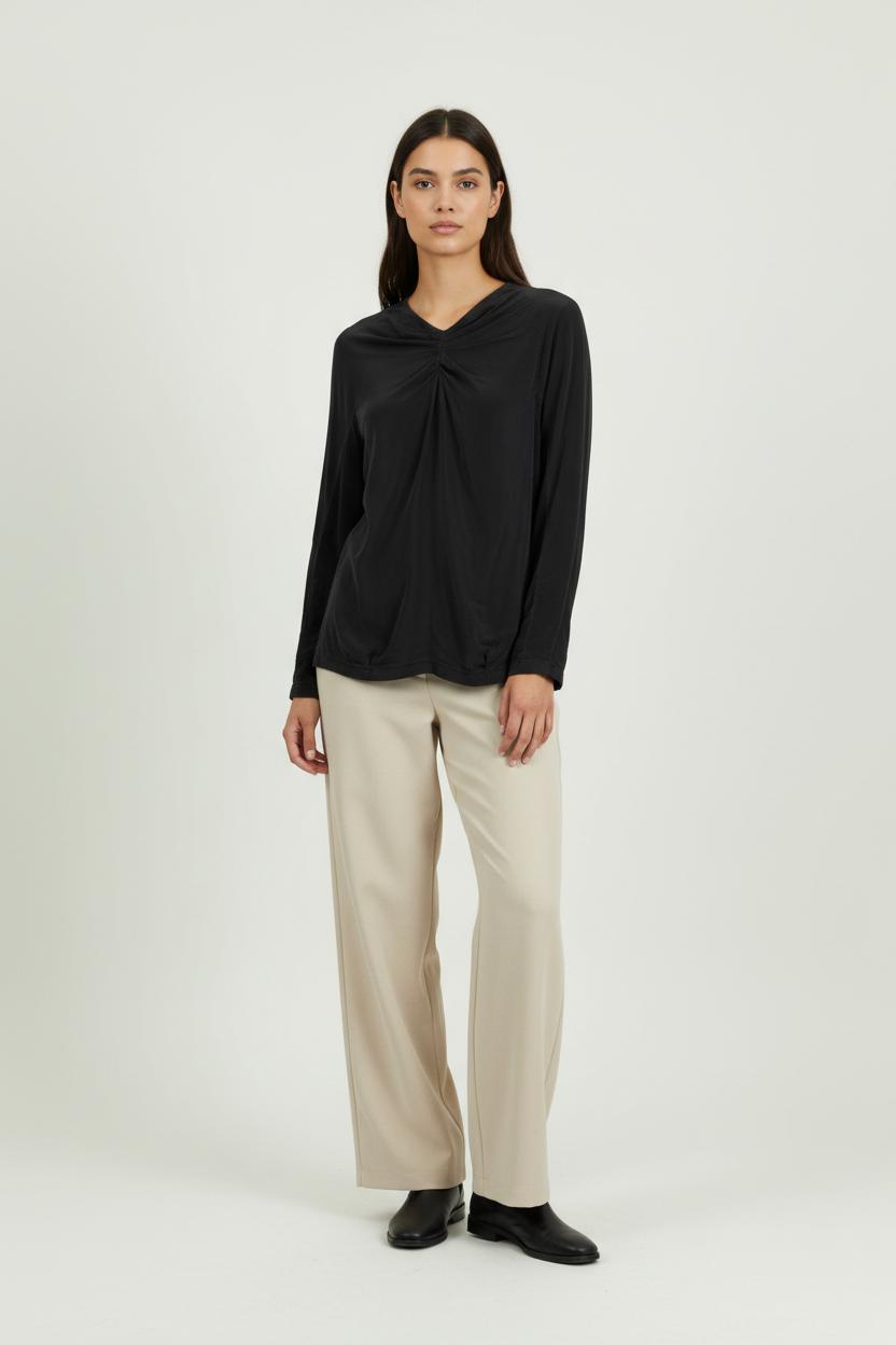 Blouse Noire - Taille S/36 de la marque Maje | PARAD93598 - Vendu par Paradigme - Image 1