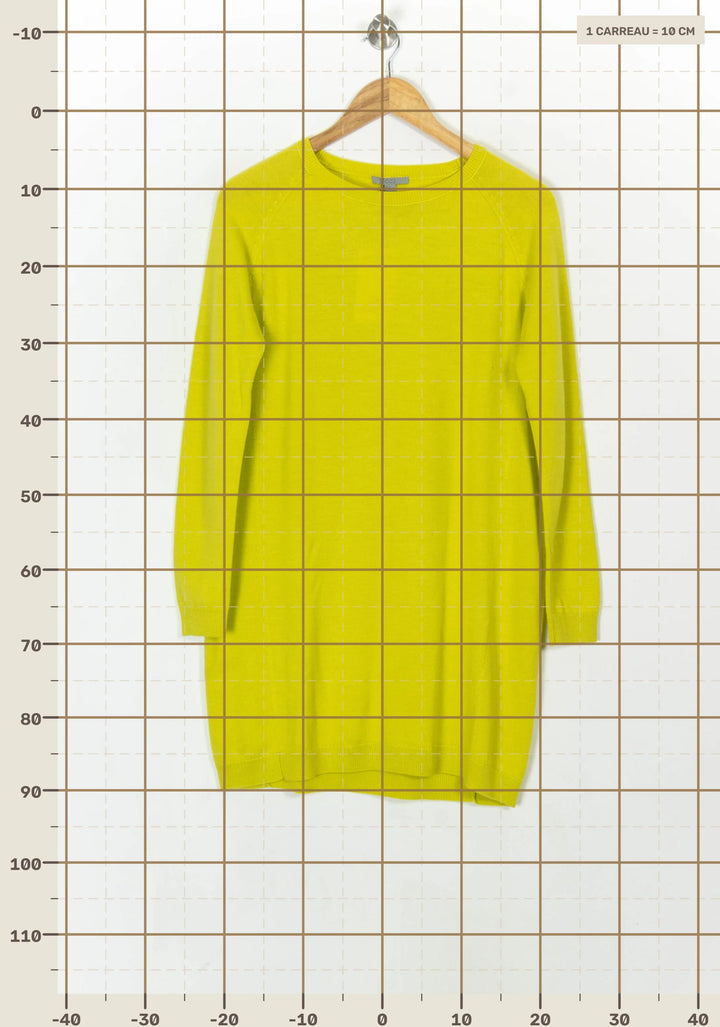 Robe Pull Jaune - Taille XS/34 de la marque COS | PARAD93628 - Vendu par Paradigme - Image 4
