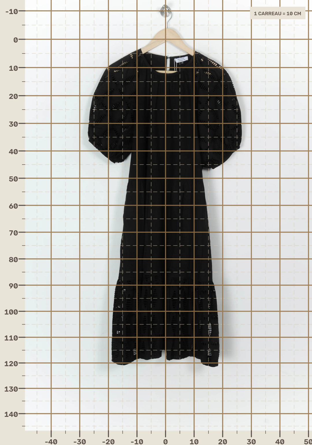 Robe Longue Noire - Taille L/40 de la marque Galeries Lafayette | PARAD93629 - Vendu par Paradigme - Image 4