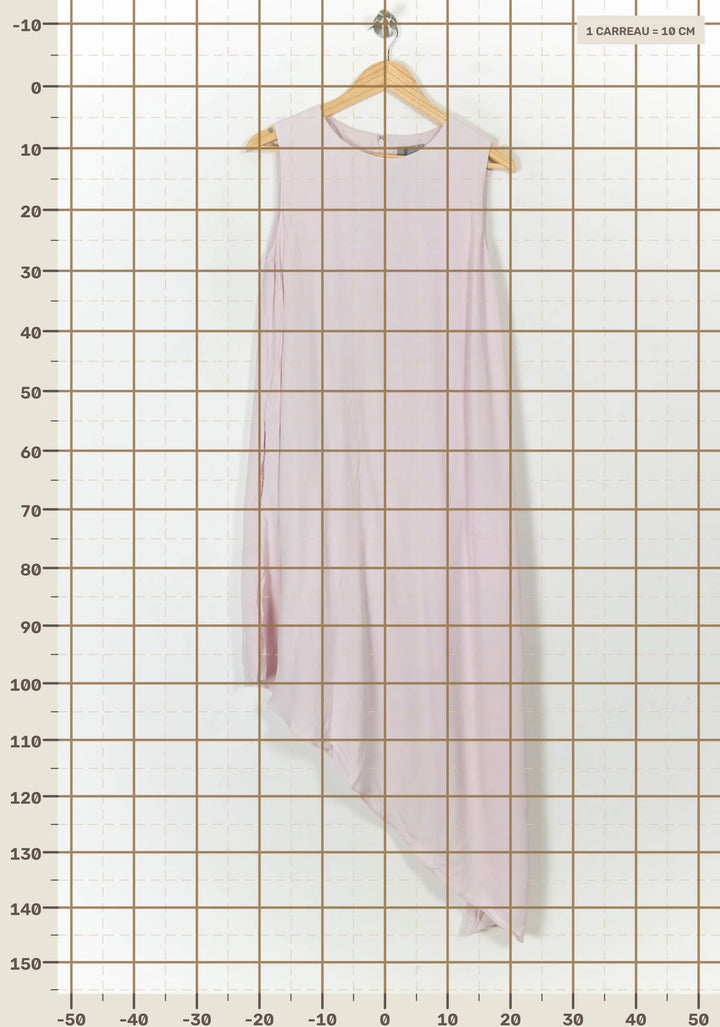 Robe Asymétrique Rose - Taille L/40 de la marque COS | PARAD93643 - Vendu par Paradigme - Image 4